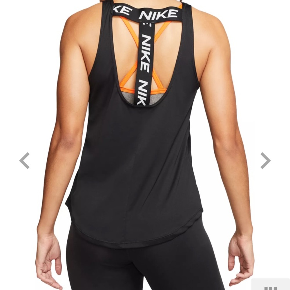 Black Nike workout tank top, M
